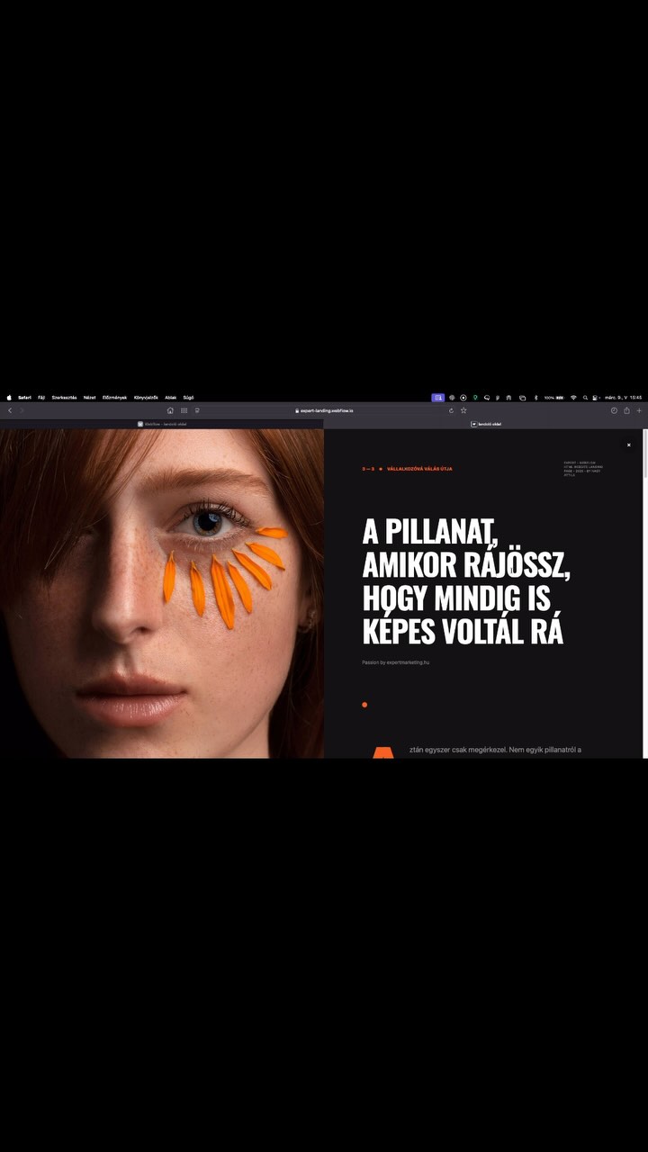 Az oldalak tartalmát Donald Miller „StoryBrand” modellje alapján építettem fel.

💎
A StoryBrand mód